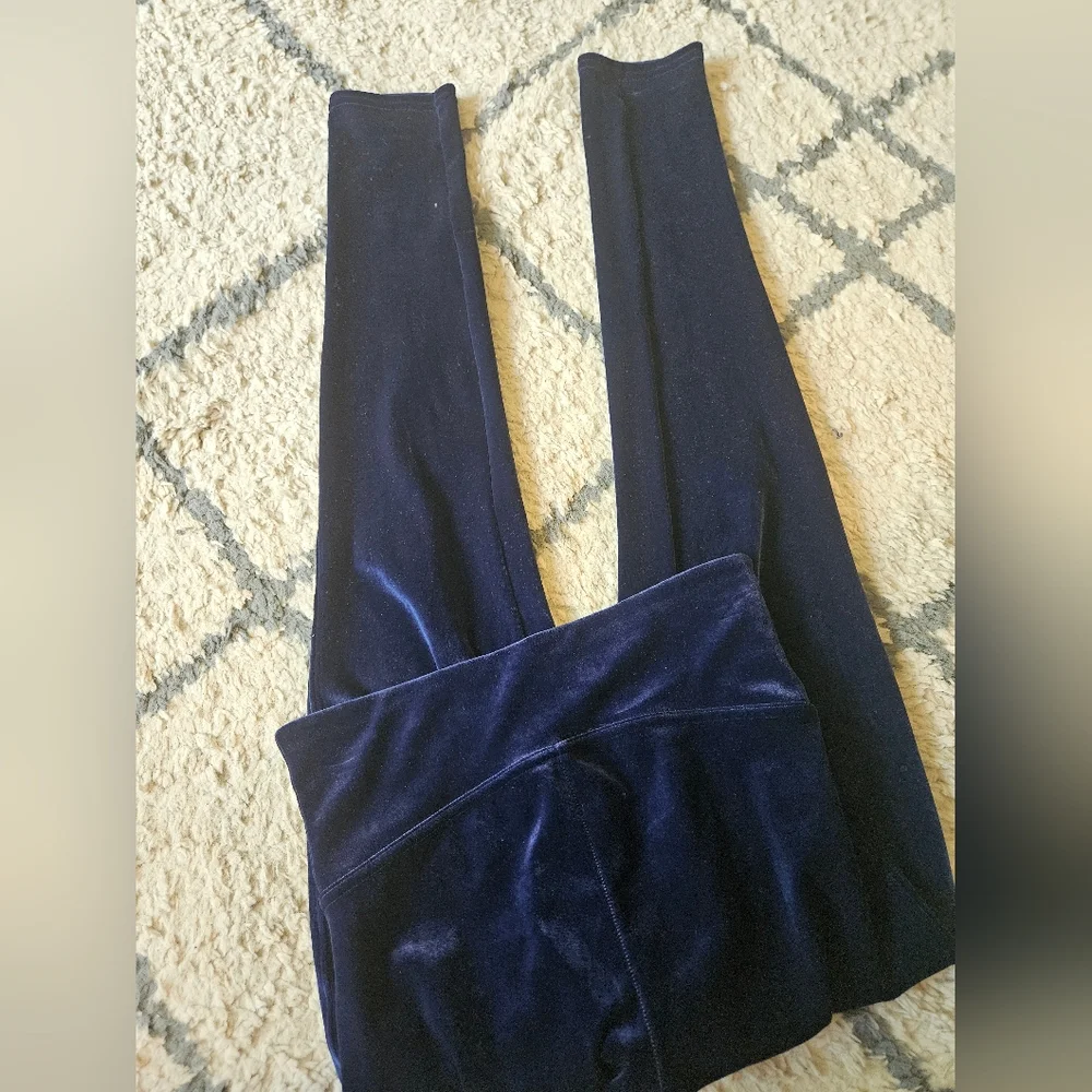 Spanx Velvet Full Length Leggings Tights Small - Picture 6 of 6